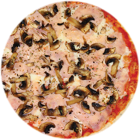 Пицца "Ветчина с грибами"