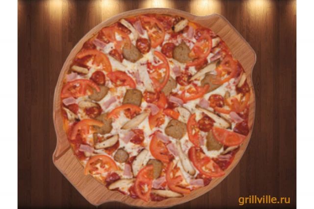 пицца "Мясное ассорти"