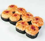 Запеченный ролл острая креветка (Острые/Не острые)