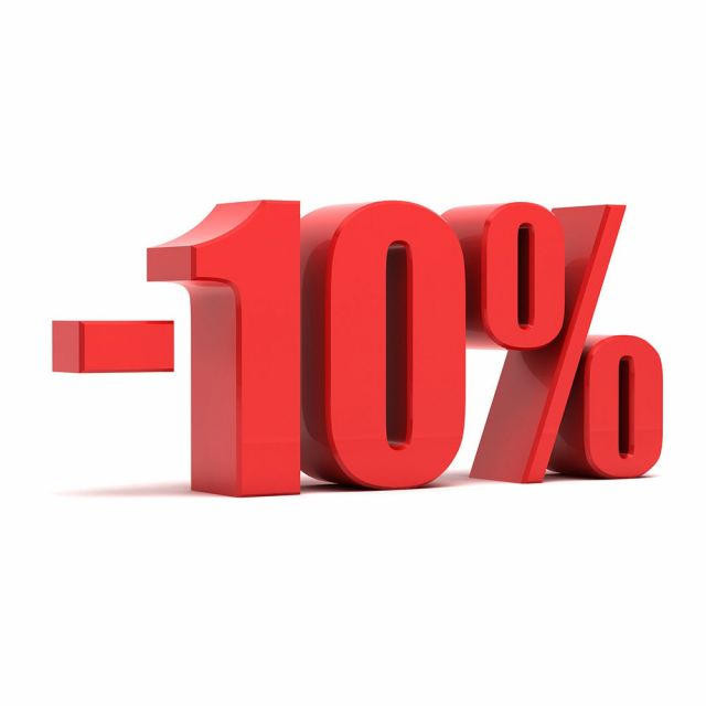Скидка именинникам 10%